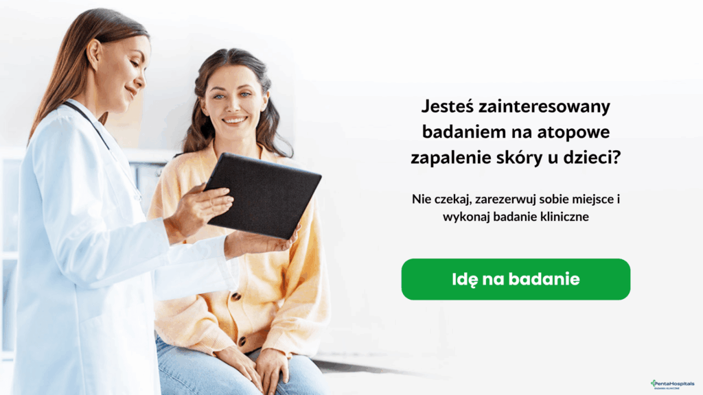 Badania kliniczne – Atopowe zapalenie skóry u dzieci