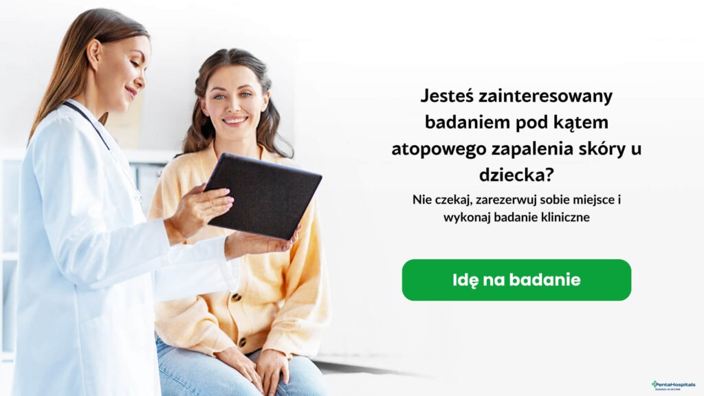 Badania kliniczne – Atopowe zapalenie skóry u dzieci